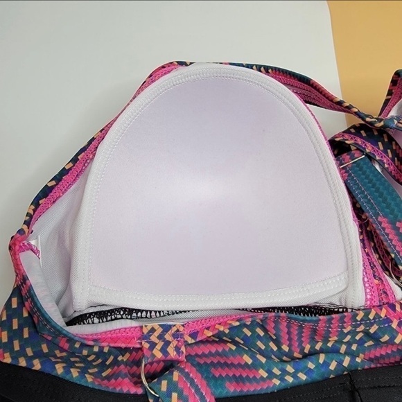 Shely One Piece Ruched Tummy Control Swim Suit Women’s Small NWT - Picture 9 of 12